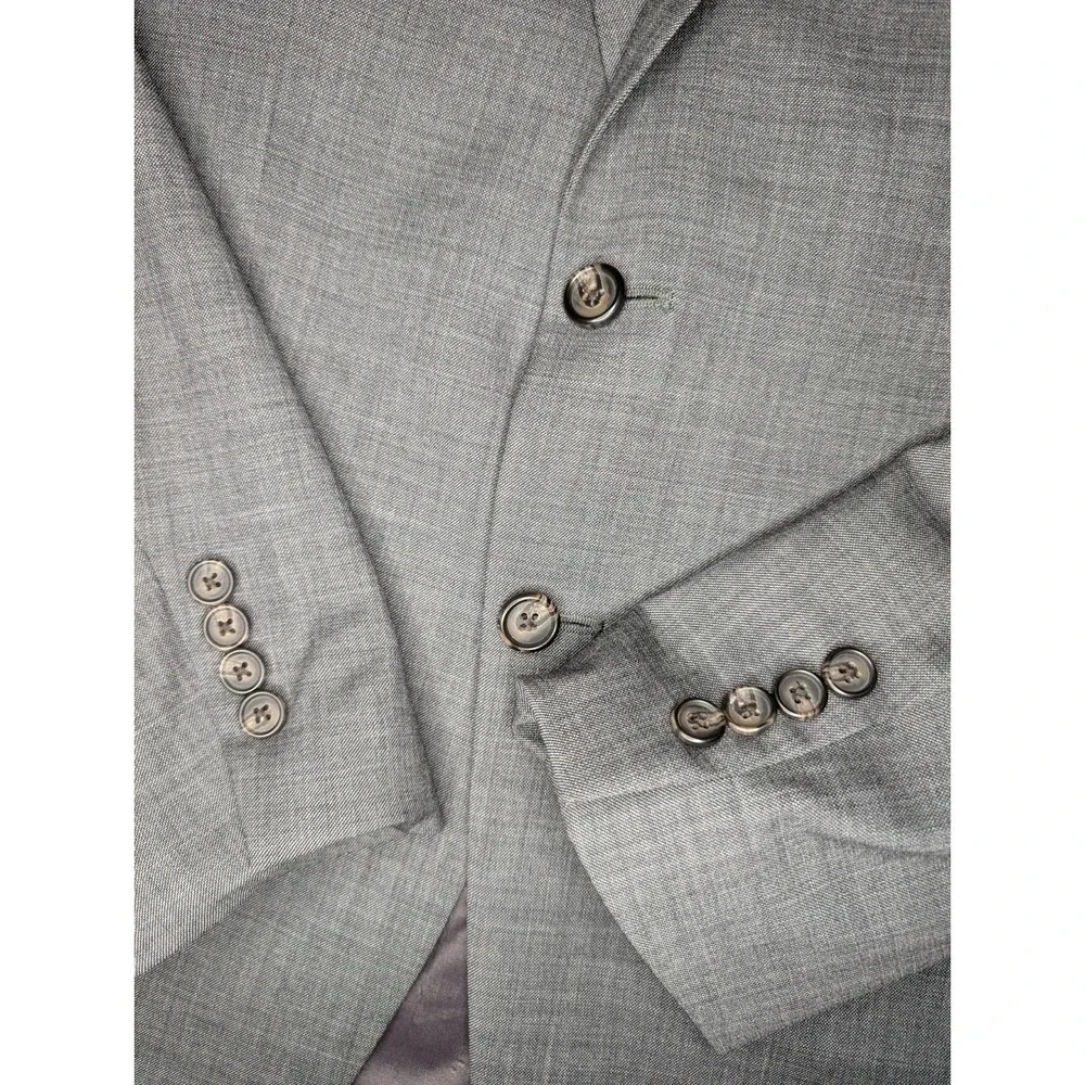 Lauren Ralph‎ Lauren Men's Gray Blazer Jacket 2 Button Size 40R Basic READ